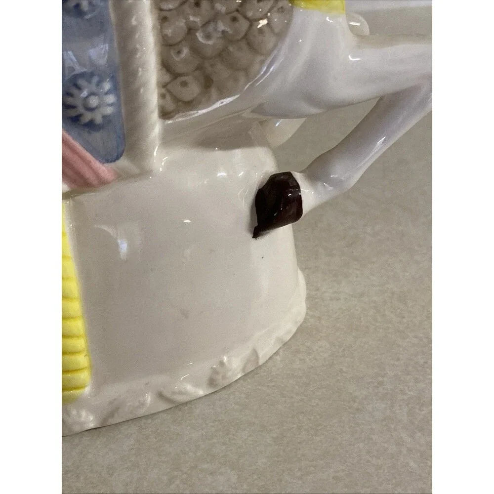 Vintage Heritage Mint Carousel Horse Teapot Figurine The Leonardo Collection